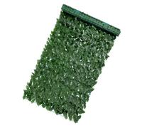 DEARMAMY Lifelike Green Leaf Fence Panel Made of Sturdy Plastic for Balcony and Garden Decorative Objects, Practical Faux Plant Trellis Fence Providing User Protection and Elegant Courtyard