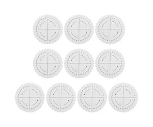 DEARMAMY Macrame Board 20pcs Set with 32 Slots Eva Foam Round Braiding Wheel for Hand Weaving and DIY Friendship Bracelets, Beginner Friendly with Versatile Card Positions, Suitable