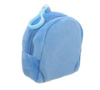 DEARMAMY Mini Purse Keychain Pouch Small Bag for Women Earbuds Case Plush Purse Keychain Fashion Accessory for Teens Id Holder Travel Organizer Boys Girls