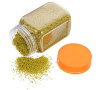 DEARMAMY Miniature Shrub Sponge Powder 400Ml for Architecture Model and Fairy Garden Scene Realistic Terrain Scatter DIY Craft Material