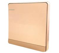 DEARMAMY Multi-functional Sturdy Wall Plate Cover Doorbell with PC Sleek Hidden Design Push to Exit Button Doorbell Protector Plate, for Access Control Scenarios and Office Use