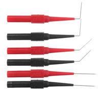 DEARMAMY Multimeter Needle Test Probes Offering Lasting Performance and Maximum Versatility 6pcs Copper 0.7mm Pin with Piercing Needle for Automotive and Home Electrical Systems