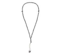 DEARMAMY Muslim Prayer Beads 99 Beads Handmade Tasbih Crystal Bracelet for Prayers and Worship Light Khaki Color Wrist Strand