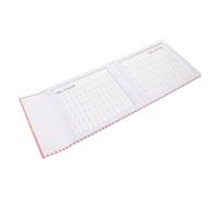 DEARMAMY Nail Color Display Board Color Nail Art Display Tool for Quick Polish Selection Durable Manicure Showing Book Unique Design for Easy Shade Matching