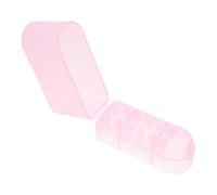 DEARMAMY Nail Drill Bits Storage Box Plastic Manicure Grinding Head Display Box for Organizing Your Nail Drill Bits at Home