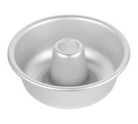 DEARMAMY Nonstick Angel Food Cake Pan, Round Aluminum Baking Tin Chiffon Tube Pan Doughnut Baking Mold Cheesecake Baking Pans for Home Party Baking Supplies
