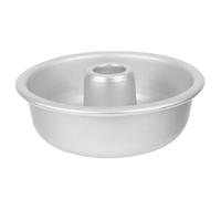 DEARMAMY Nonstick Angel Food Cake Pan, Round Aluminum Baking Tin Chiffon Tube Pan Doughnut Baking Mold Cheesecake Baking Pans for Home Party Baking Supplies