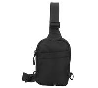 DEARMAMY Pack Men's Shoulder Bag Markless Extension Buckle Pocket Cool Shoulder Bag Pouch Shoulder Bags Car Suitcase Folding Suitcase Women's Garters Trash Bin Suitcase Black Oxford Cloth
