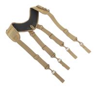 DEARMAMY Padded Tool Belt Suspenders Heavy Duty Work Suspenders Tool Belt Adjustable Chest Straps for Electricians Carpenters in Construction Woodworking