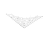 DEARMAMY Peel and Stick Decorative Ceiling Tiles and Corner Molding Frame Flexible Faux Plaster Wall Trim for DIY Home Decor Vintage Style Wall Decals for Living Rooms and Bedrooms