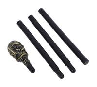 DEARMAMY Pharaoh Costume Staff Mystical Plastic Scepter Wand for Halloween Dress Up Accessory for Adults Durable Cosplay Cane Prop Ancient Egyptian Walking Stick for Themed Parties