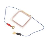 DEARMAMY Physics Teaching Square Copper Coil for Middle School Science Education, High Structural Rigidity Induction Electromagnetism Experiment Instrument, Metal and Plastic Demonstration