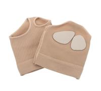 DEARMAMY Pink Ballet Toe Pads for Dancers, Lightweight Nylon and Spandex Material, Half Size Fit with Pu Leather, Prevents Blisters for Comfortable Daily Practice and Pointe Shoe Protection