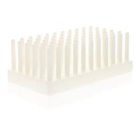 DEARMAMY Place Plastic Laboratory Test Tube Stand Drying Rack for Science Classrooms and Labs Multi-functional Sturdy Tube Holder Suitable for Research and Home Use