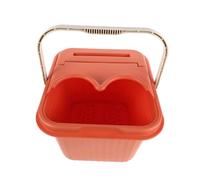 DEARMAMY Plastic Foot Soaking Tub Lid Large Deep Square Foot Bath Spa Basin and Massage at Home