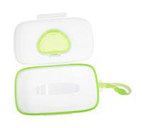 DEARMAMY Portable Baby Wipes Box Wet Tissue Case with Silicone Seal Pp Material One-Handed Operation Environmentally Friendly Design for Diaper Bags and Shopping Bags