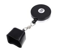 DEARMAMY Portable Cue Chalk Tip Rubber Holder for Billiard Players Black | Pool Table Use, Lightweight and Portable, Protects Chalk, Snooker Supply, Cue Chalk Protector