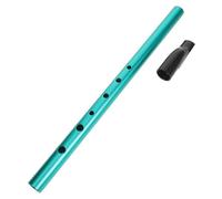 DEARMAMY Portable Irish Whistle in C Key Lightweight Folk Wind Instrument for Beginners and Students Open Flute for Music Class School Band Festival Practice and Outdoor Play