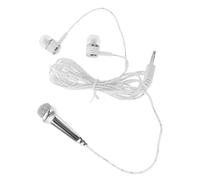 DEARMAMY Portable Miniature Microphone Tiny Microphone Compact Plastic Design with No External Power Required for Household Entertainment and Outdoor Use for Family and Friends