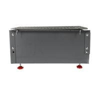 DEARMAMY Portable Outdoor Bbq Stove Thickened Iron Alloy Charcoal Grill Rack with Fine Mesh for Camping Barbecue, Rust-resistant Portable Bbq Grill for Hiking and Home Use