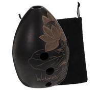 DEARMAMY Portable Random Color and Can Be Put in A Bag Easy to Carry 8 Hole Pottery Ocarina Mini Music Instrument with Beautiful Ethereal Sound for Beginners and Children