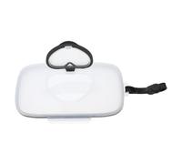 DEARMAMY Portable Wipe Dispenser Reusable Tissue Box with Lid Large Capacity Compact Holder for Home Travel Diaper Bag Stroller Organizer Wet Wipes Container