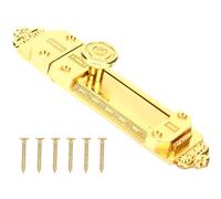 DEARMAMY Premium Zinc Alloy Slide Lock French Door Bolt Flush Latch for Patio Double Doors Rust-Resistant Antique Finish for Internal and Bathroom Security