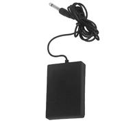 DEARMAMY Professional 6.35mm Piano Keyboard Sustain Pedal with Abs and Metal Construction, Reliable and Sturdy Foot Damper for Electronic Piano and Keyboard, Suitable for Beginners