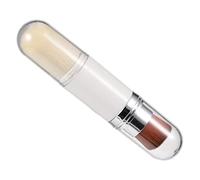 DEARMAMY Professional Makeup Brush Kit Double-ended Telescopic Foundation Brush for Travel