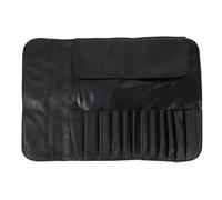 DEARMAMY Professional Makeup Tool Kit Bag Makeup Brush Pouch Organizer Rolling Folding Case for Travel