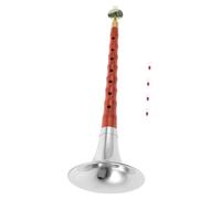 DEARMAMY Professional Wood Wind Instrument Suona with Long Serving Time F-key Tone, Lightweight Wooden Ethnic Wind Instrument Easy to Operate, for Random Color for Beginners and Professionals
