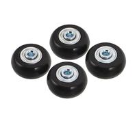 DEARMAMY Pu Quiet Universal Suitcase Wheel Replacement Kit 40x18mm Swivel Luggage Wheels with Repair Tools Silent Caster Set Travel Bags