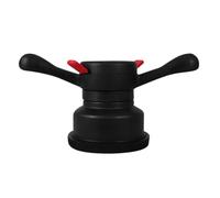 DEARMAMY Quick Release Wing Nut for Car Wheel Balancer, Black Abs and Rubber Material, Convenient to Use Vehicle Tire Change Tool for Accurate Tire Balancing and Repair