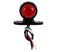 DEARMAMY Red Truck Side Marker Light with Abs Material, Low Power Consumption and Energy Efficient Indicator Lamp for Rv and Truck Use, Practical Bright Side Signal Light
