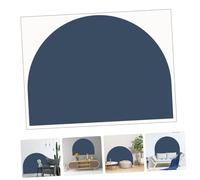 DEARMAMY Removable Geometric Arch Wall Decal Peel Stick Wallpaper for Home Decor Minimalist Decorative Wall Art Bright Colors DIY Design for Living Bedroom Nursery