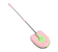 DEARMAMY Rotating Head Cleaning Mop for Learning Mini Hand Mop with Bright Cartoon Dinosaur Design Lightweight Pretend Play Cleaner for Boys and Household Chores