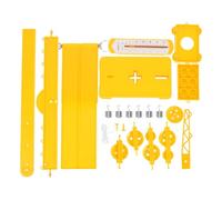 DEARMAMY Science Experiment Kit for Classroom Practical Physics Learning Set with Lever Pulley Friction Tools Safe Educational Mechanics Demonstration for Students