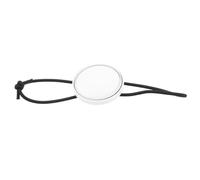 DEARMAMY Scuba Diving Adjustable Elastic Strap with Rear View Mirror | Side Mount Design, Full Range View and No Blind Spots, PP and Glass Build, White Finish