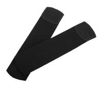 DEARMAMY Shin Guard Straps Portable Adjustable Rubber 1 Pair Black with Ankle Support Relief Sleeve Providing Effective Ankle for Exercise for Athletes