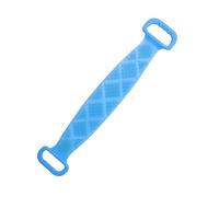 DEARMAMY Silicone Back Scrubber Bath Towel Random Style Sky Blue Portable Exfoliating Back Massage Towel for Home Use Suitable for Men and Women
