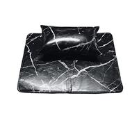 DEARMAMY Slip Hand Pad Marbling Design Portable Hand Pillow Non-slip Mat Resistant Dirt for Nail Practice Cushion
