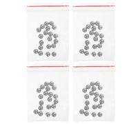 DEARMAMY Stainless Steel Mixing 7mm Diameter for 120pcs Nail Polish Reusable Mixing Steel and Paints Paint, for Nail Art Craft Applications