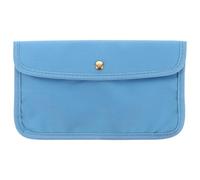 DEARMAMY Storage Organizer Reusable Sealed Storage Bag with Imitation Linen and PVC Lining for Portable Cosmetic Pouch Suitable for Homes and Schools
