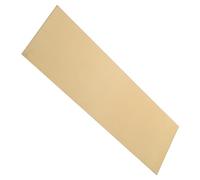 DEARMAMY Sturdy Brass Sheet Metal 0.5mm Thickness 100mm X 300mm Golden Colour with Outstanding Physical and Mechanical Properties for Mechanical Manufacturing and Electronic Components