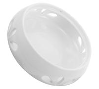 DEARMAMY Teapot Candle Warmer Scented Wax Warmer Porcelain Teapot Base Tealight Heater Milk Pot Candle Holder Ceramic Tea Accessory Mug Heating Base White