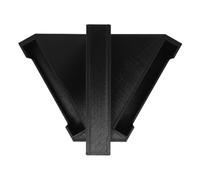 DEARMAMY Tennis Net Phone Mount Plastic Bracket with Firm Stability and Universal Compatibility for Smartphones, for Tennis Practice and Training Sessions in Black