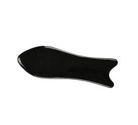 DEARMAMY Thick Fish Shaped Buffalo Horn Face Skin Massager Scraping Board for Neck Back Shoulders Feet Natural Traditional Gua Facial Tool for Relief and Immune Stimulation