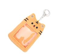 DEARMAMY Tiger Card Sleeve Pendant Blocker Stick Photo Money Name Identity Flag Protection Change Key Pass Chains Card Holder Hidden Badge Tag Display Lanyards Binder Men Credit Holders PVC