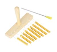 DEARMAMY Tone Solid Aluminum Tube Percussion Windchime Instrument for Educational Musical for Boys and Safe Material Multi-function Chime for Music Classes and Group Activities