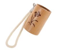 DEARMAMY Umbrella Barrel Umbrella Handle Replacement Wood Umbrella Grip Handle Parts Two Fold Sun Rain Umbrella Handle Accessories Folding Travel Umbrella